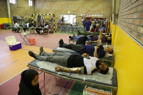 اهدای خون کارکنان منطقه ۸ عملیات انتقال گاز ایران، پیوندی از خدمت و ایثار در هفته دفاع مقدس