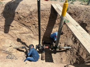 عمليات دابل ولو مسير بلودان ايستگاه شير باروق خط 10 اينچ دوزدوزان- اهر با موفقيت پايان يافت