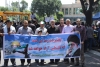 در راهپيمايي روز قدس، كاركنان منطقه 8 غيرت و اقتدار جهاني را به تصوير كشيدند.